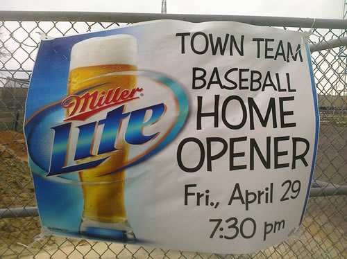 Home Opener Banner