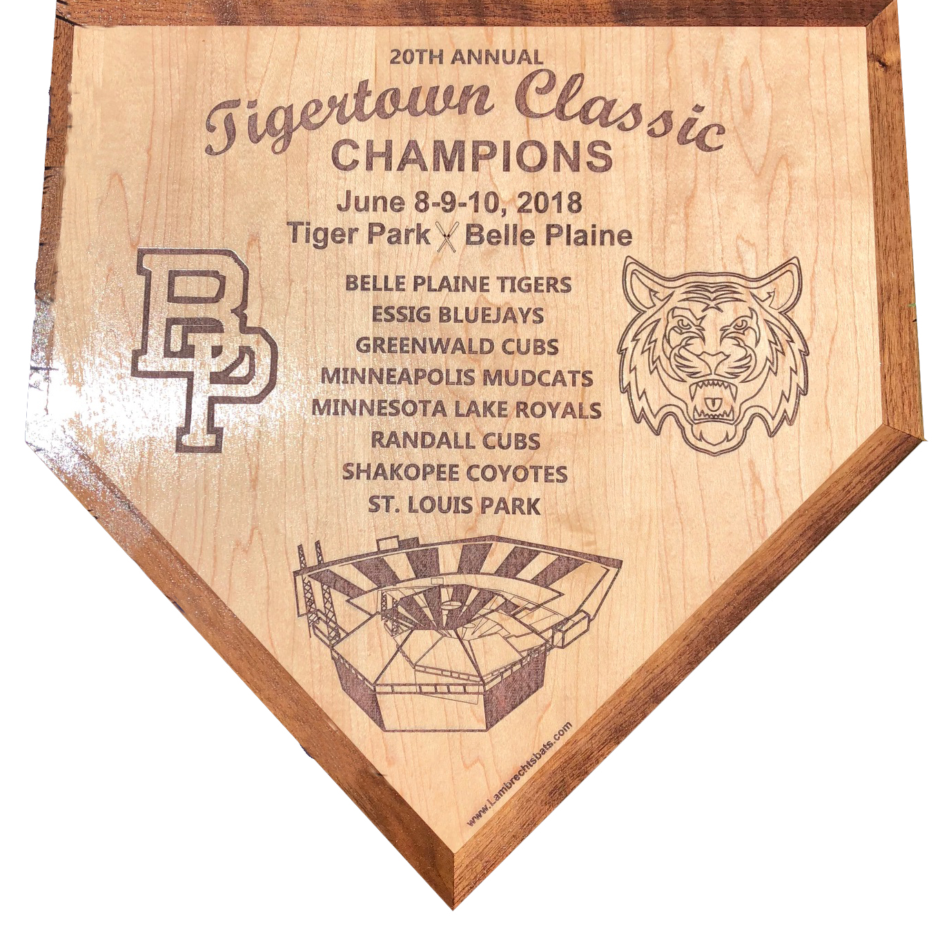 Belle Plaine Tigers Amateur Baseball Site