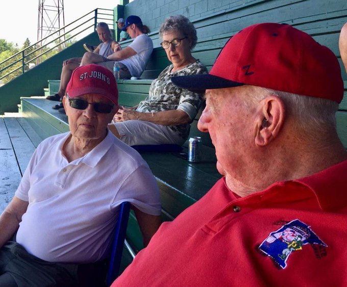 Tiger historian Tom Melchior & Gerry Mize Meyer